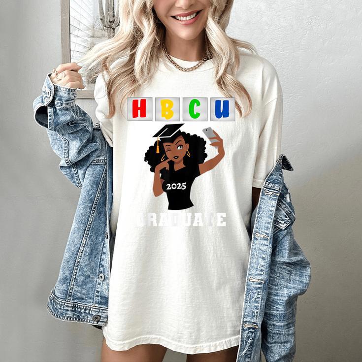 Women HBCU Grad 2025 College Graduation Apparel Women's Comfort Colors T-Shirt