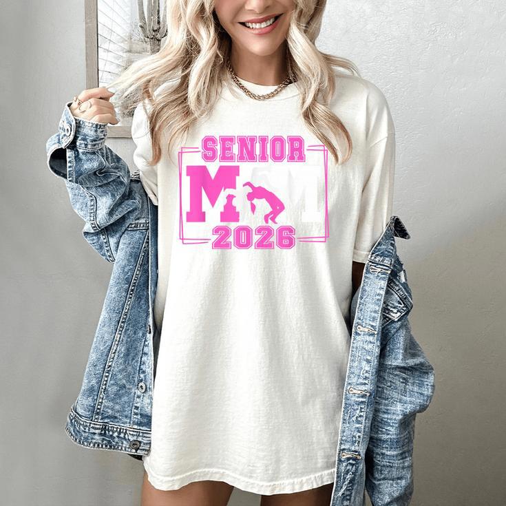 Wrestling Senior Mom Wrestling Senior 2026 Graduation Women's Comfort Colors T-Shirt