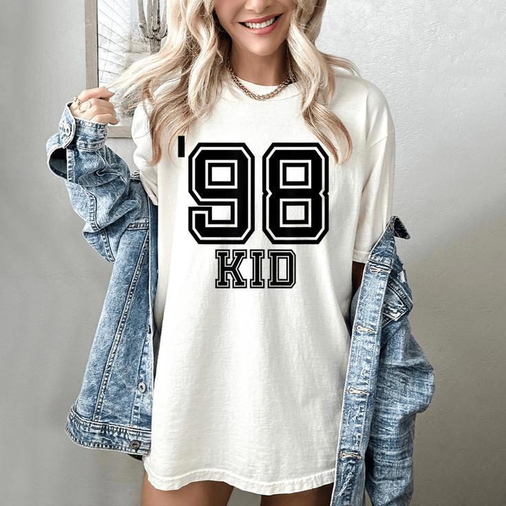 '98 Kid Perfect Vintage Retro Nostalgia Gear For Year 1998 Women's Comfort Colors T-Shirt