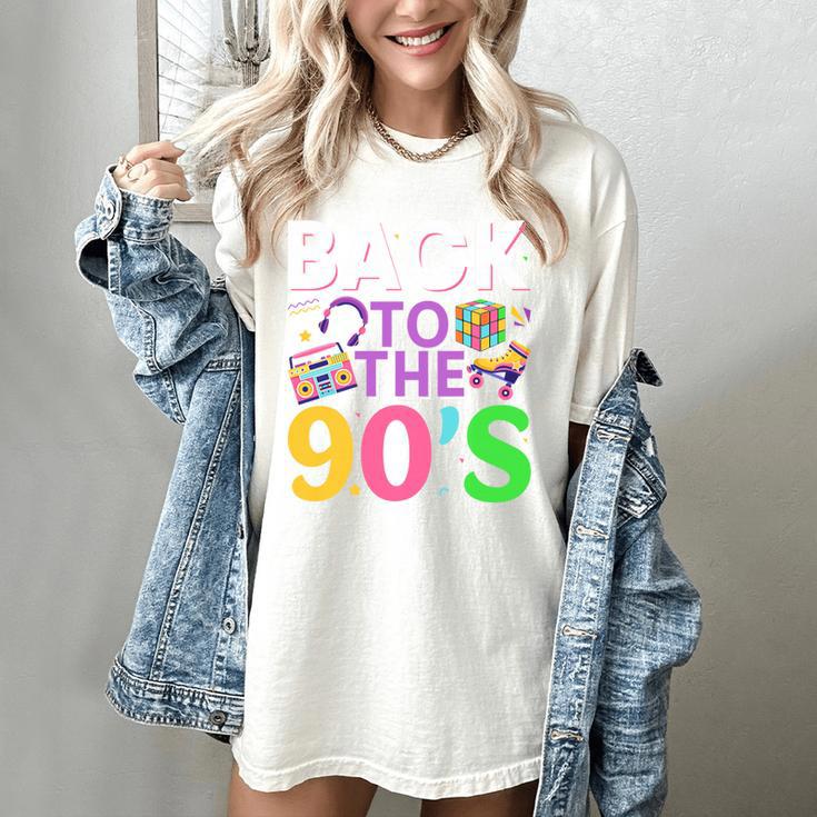Back To The 90's Mixtape Era Nostalgia Retro 1990 90's Style Premium Tri-Blend Women's Comfort Colors T-Shirt