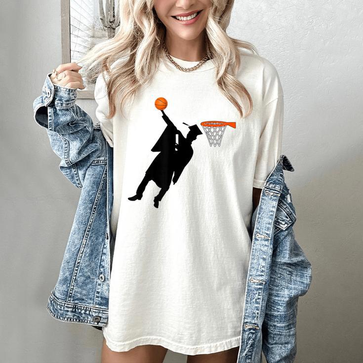 Basketball Slam Dunk Elementary Graduation 2025 6th Grade Women's Comfort Colors T-Shirt