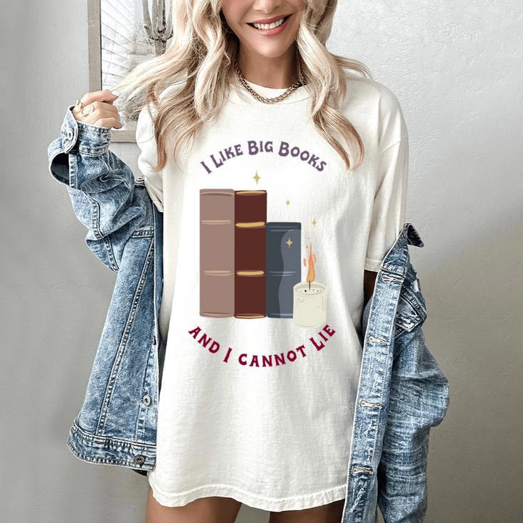 I Like Big Books Bookworm Tee Women's Comfort Colors T-Shirt