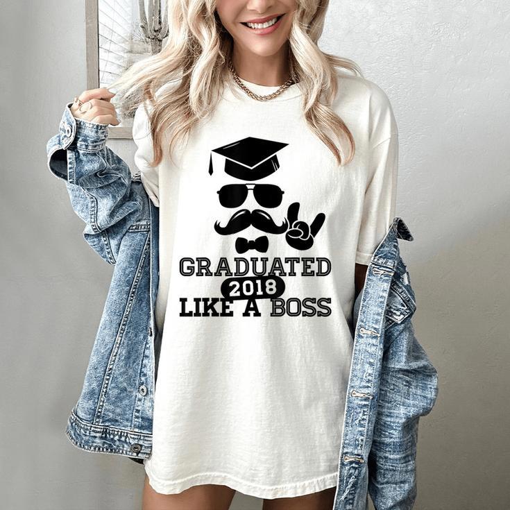 College High School Graduation Grad 2018 Shirt Women's Comfort Colors T-Shirt
