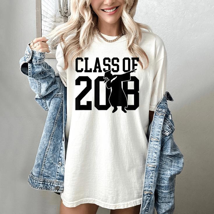 Dabbing Graduation Shirt Class Of 2018 Women's Comfort Colors T-Shirt