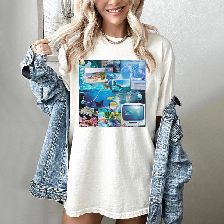 Frutiger Aero Retro Vibes Women's Comfort Colors T-Shirt