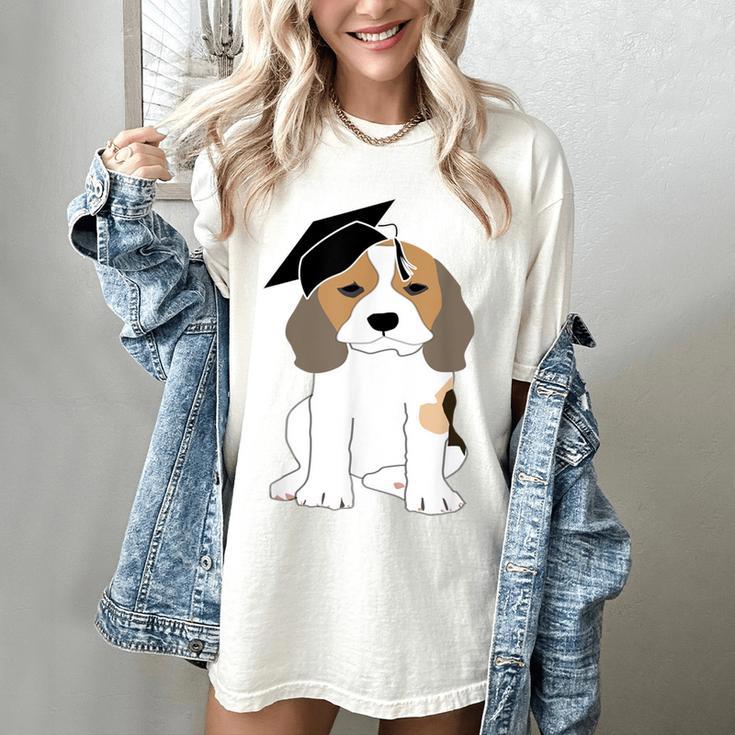 Graduation Beagle Dog 2017 Graduate Graduation Tee Women's Comfort Colors T-Shirt