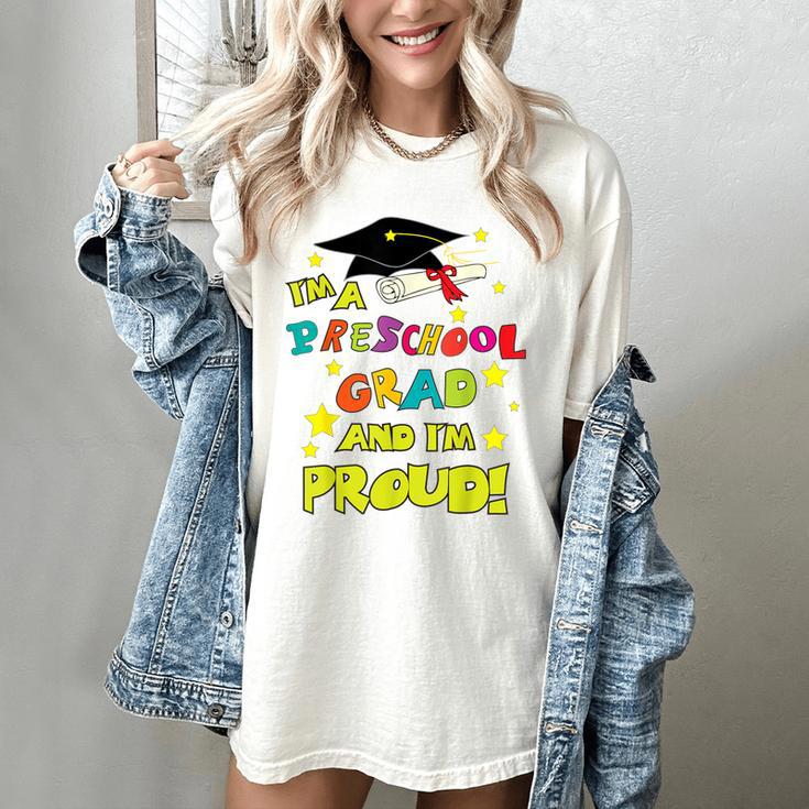Graduation Class 2018 Cap Gown Shirt Preschool Grad Proud Women's Comfort Colors T-Shirt