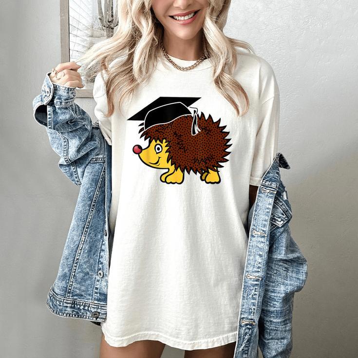 Graduation Hedgehog 2017 Graduate Graduation T-Shirt Women's Comfort Colors T-Shirt