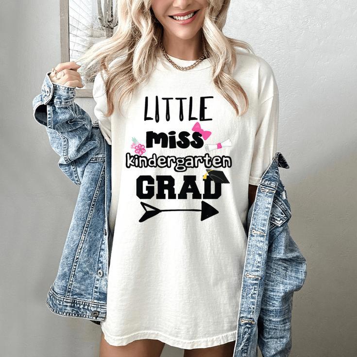 Kids Kindergarten Graduation Shirt Girls Daughter Granddaughter Women's Comfort Colors T-Shirt