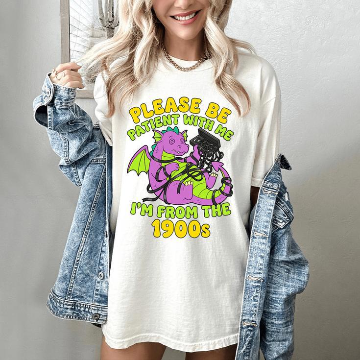 Please Be Patient I'm From The 1900s Dragon Men Women Premium Tri-Blend Women's Comfort Colors T-Shirt