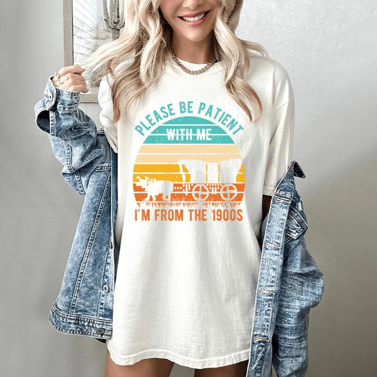 PLEASE BE PATIENT I'M FROM THE 1900s Vintage 1900s 90s Premium Tri-Blend Women's Comfort Colors T-Shirt
