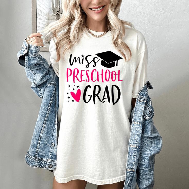 Preschool Graduation Shirt For Girl 2019 Miss Preschool Grad Women's Comfort Colors T-Shirt