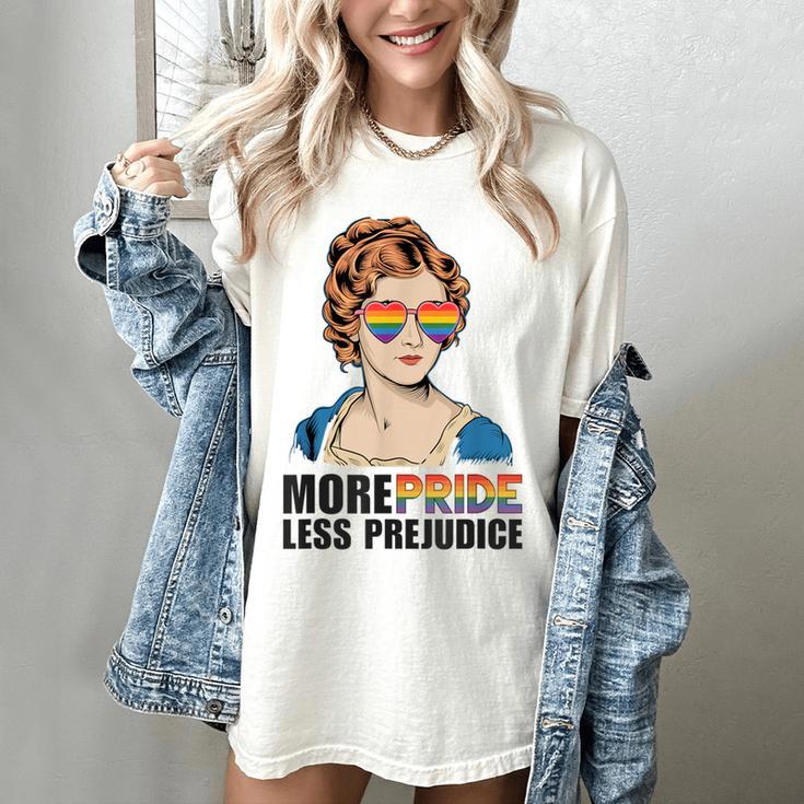 Pride And Prejudice Book Jane Austen Merch LGBTQ Women's Comfort Colors T-Shirt