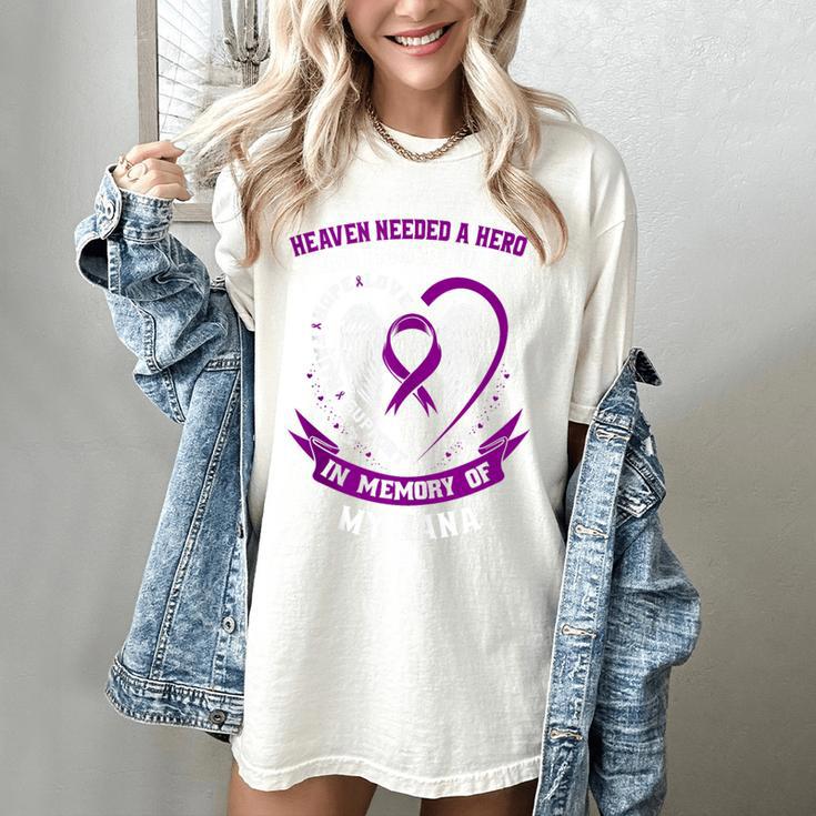 Purple Epilepsy Awareness Day Month In Memory Of Nana Women's Comfort Colors T-Shirt