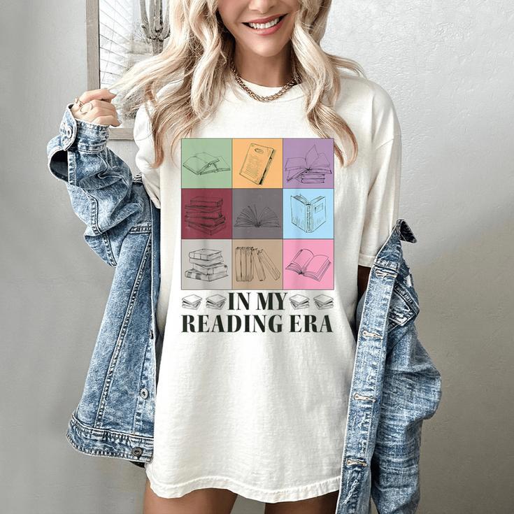 In My Reading Era Bookish Book Lover Book Reader Women's Comfort Colors T-Shirt