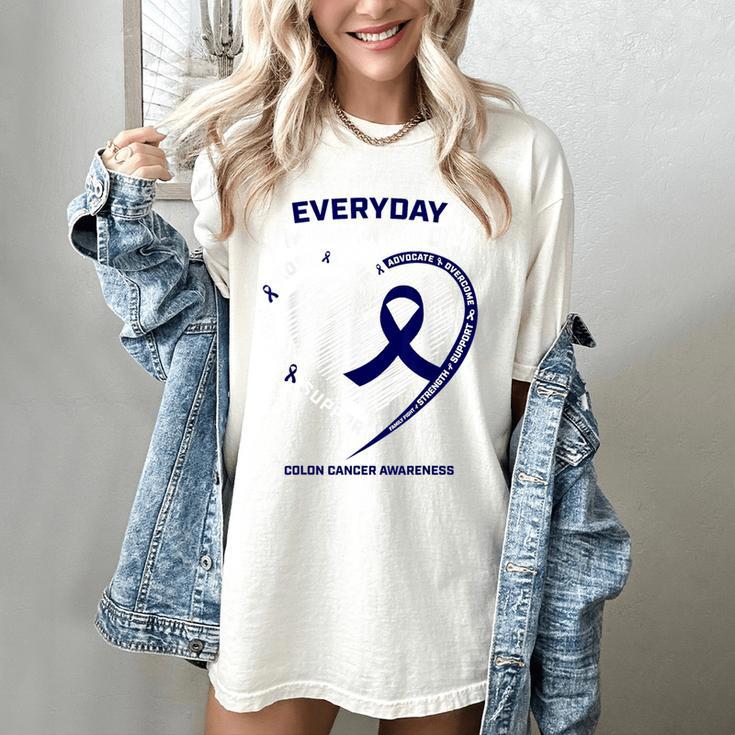 Remembrance Loving Memory Shirts Mom Colon Cancer Awareness Women's Comfort Colors T-Shirt