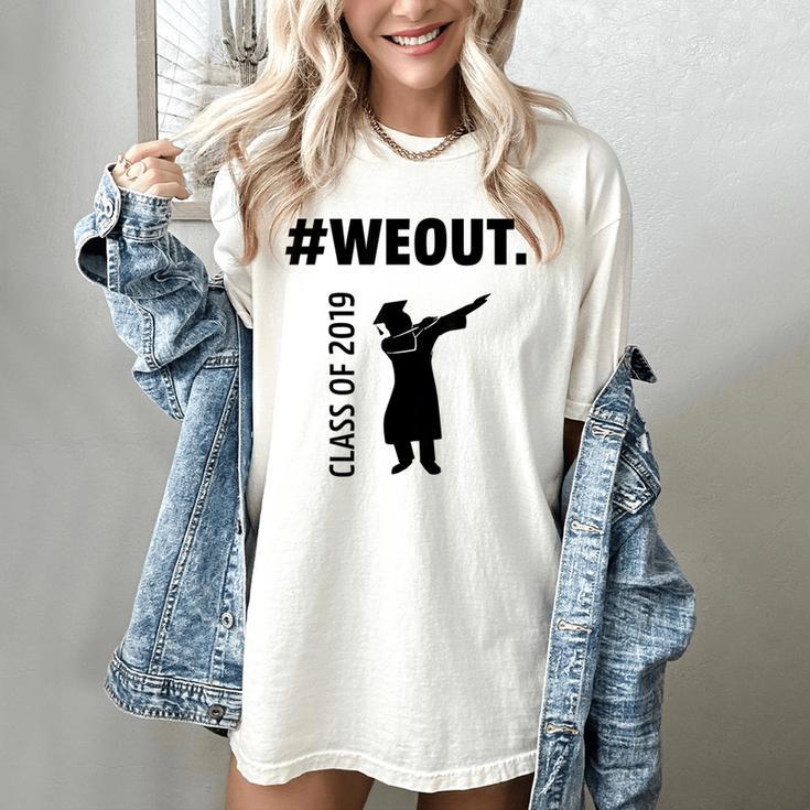 Senior 2019 Grad College High School Graduation Women's Comfort Colors T-Shirt