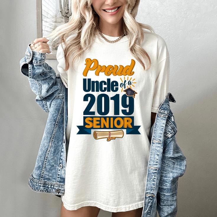 Senior Class Of 2019 Tshirt Graduation School Students Uncle Women's Comfort Colors T-Shirt