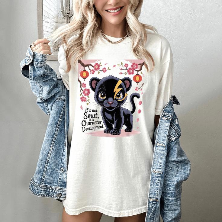 Spicy Romance Character Development Book Reader Design Women's Comfort Colors T-Shirt