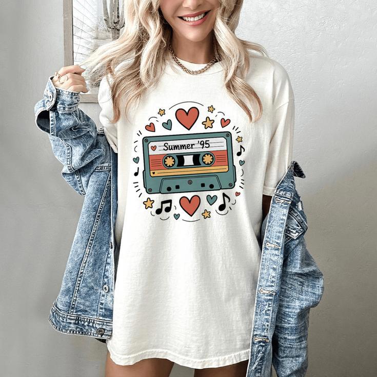Summer ’95 Retro Cassette Tape Nostalgia Music Lover Premium Tri-Blend Women's Comfort Colors T-Shirt