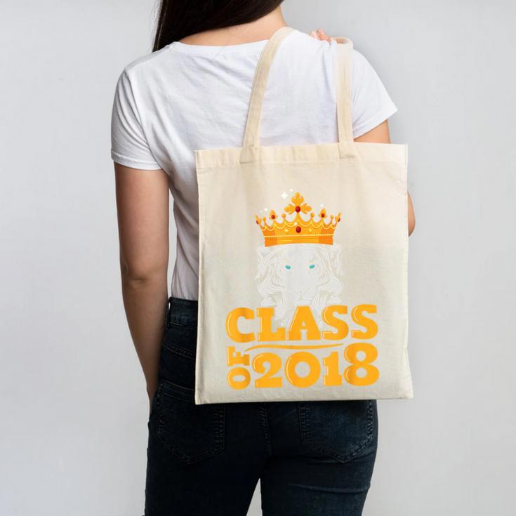 2018 Graduation Class Of 2018 King T Shirt Canvas Tote Bag