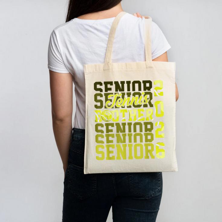 2026 Tennis Senior Brother Graduation Matching Family Canvas Tote Bag
