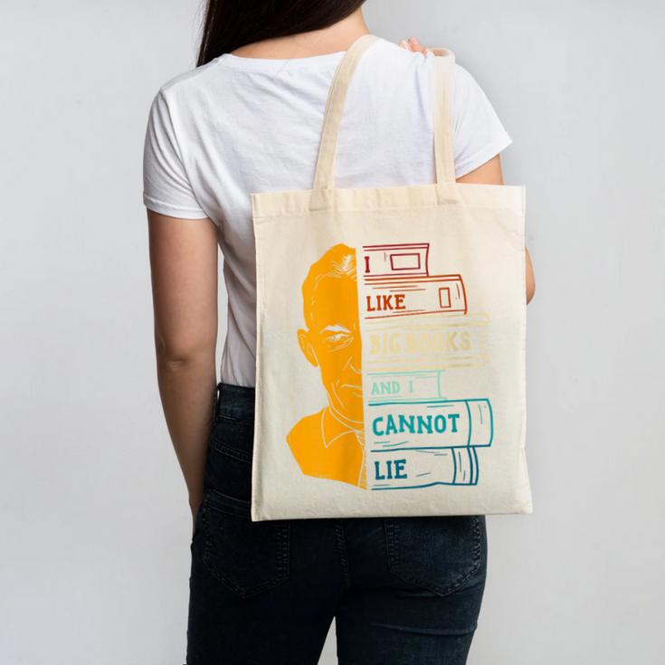 I Like Big Books And I Cannot Lie Apparel Canvas Tote Bag