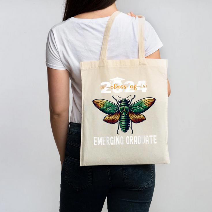 Biology Class Of 2024 Emerging Graduation For Him Canvas Tote Bag