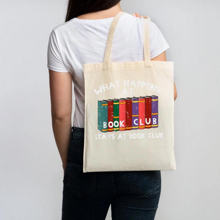 Book Club Read Reading Librarian Men Women Kids Canvas Tote Bag