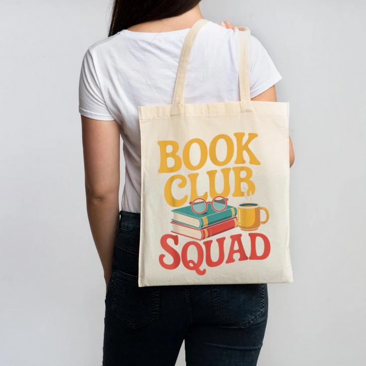 Book Club Squad Canvas Tote Bag