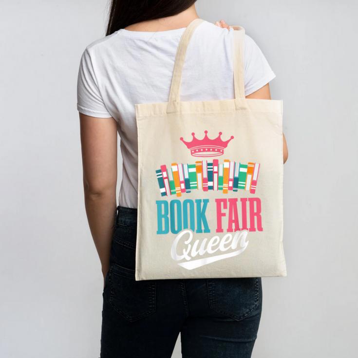 Book Fair Queen Canvas Tote Bag