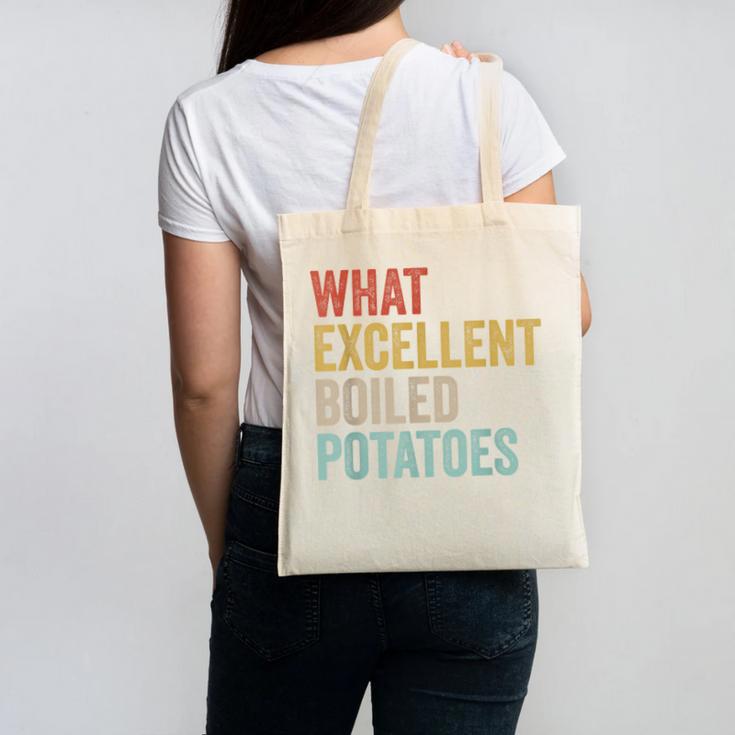 Book Lover Austen Literature What Excellent Boiled Potatoes Canvas Tote Bag