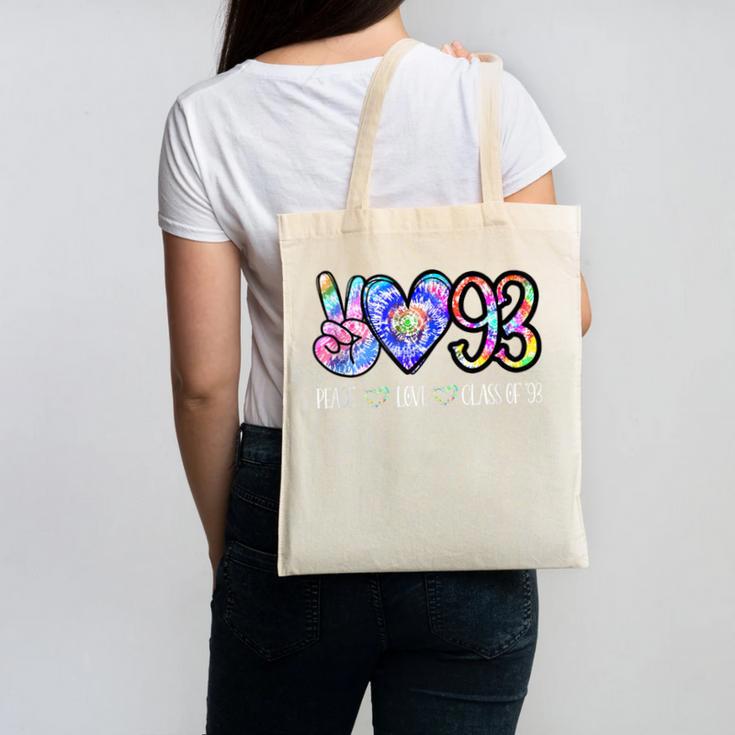 Class Of 1993 Shirt Tie Dye Senior Graduation Class Reunion Canvas Tote Bag