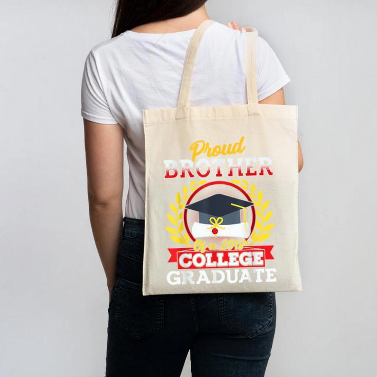 Class Of 2018 Graduation Tshirt For Brother Of Graduate Canvas Tote Bag