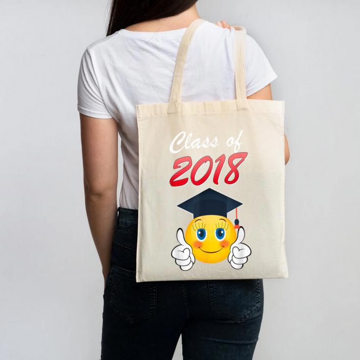 Class Of 2018 Graduation Grad For Her Tee Shirt Canvas Tote Bag