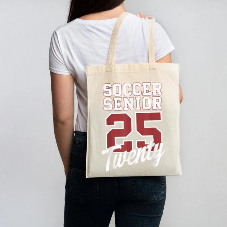 Class Of 2025 Senior 2025 Graduation 2025 Soccer Canvas Tote Bag