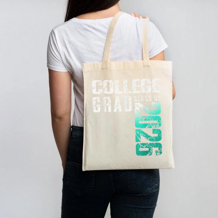 College Grad Class Of 2026 Graduation Canvas Tote Bag