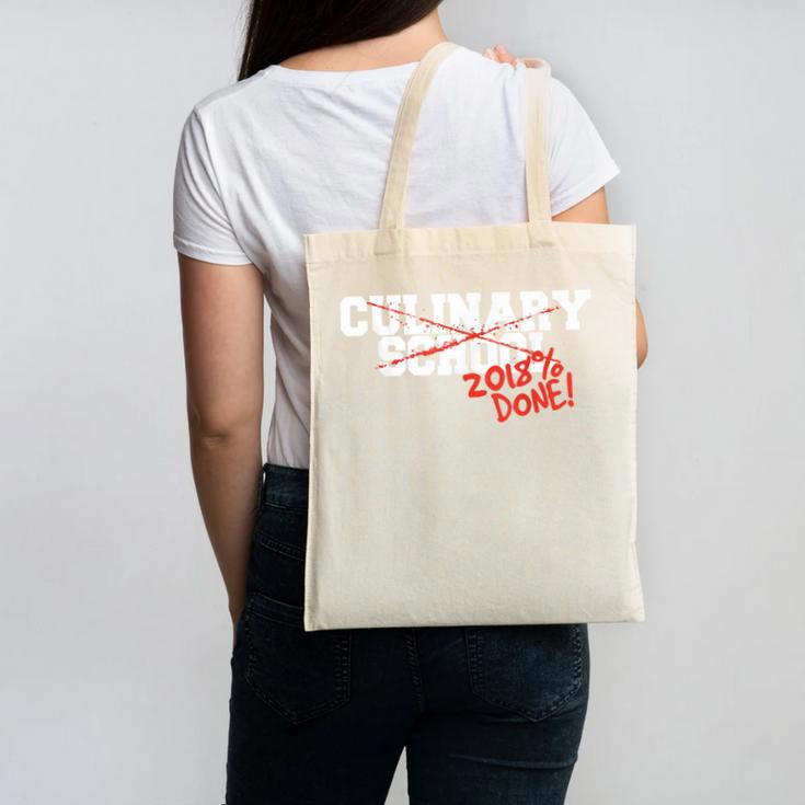 Culinary School Graduation Class Of 2018 Canvas Tote Bag