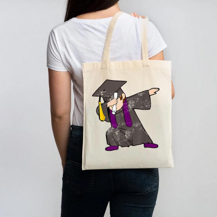 Dabbing Graduate For Graduation Men Dab Cute T Shirt Canvas Tote Bag
