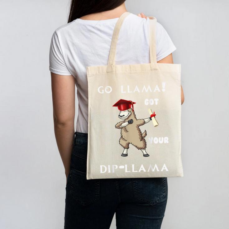 The Dabbing Llama Graduation Class Of 2018 T-Shirt Canvas Tote Bag