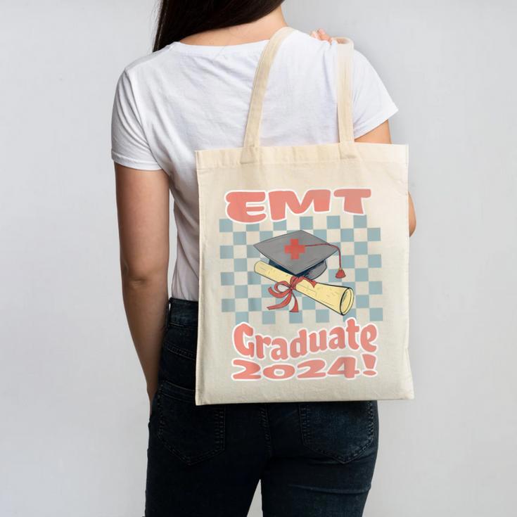 EMT Graduation Class Of 2024 Emergency Medical Tech Medic Canvas Tote Bag