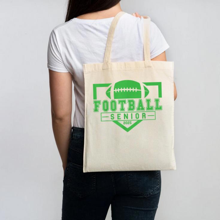Football Senior Night Football Senior 2025 Graduation 24 Canvas Tote Bag