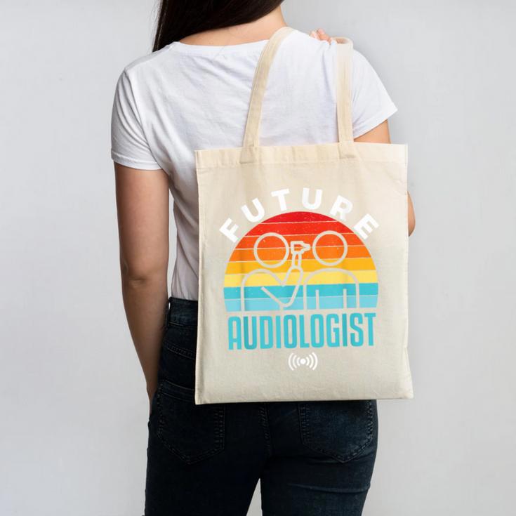 Future Audiologist Cool Audiology Student Graduation Canvas Tote Bag
