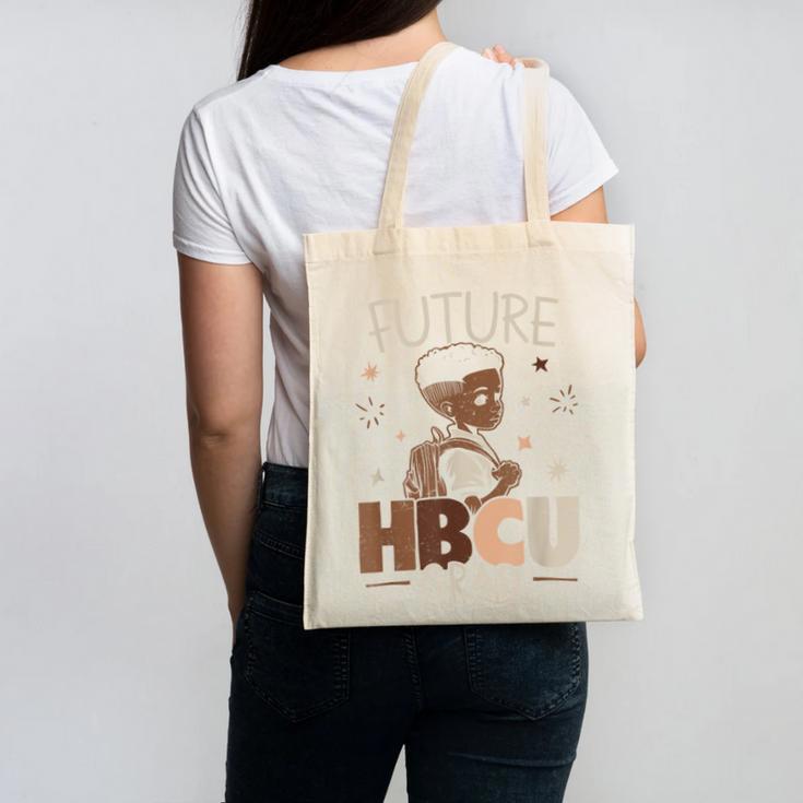 Future HBCU Grad Graduate Afro Boy College Graduation Canvas Tote Bag