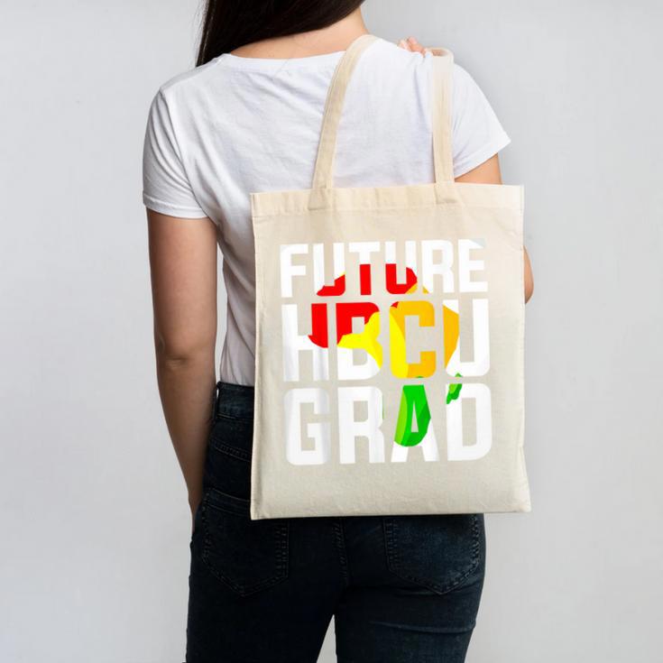Future HBCU Graduate Afro Girls College Graduation Canvas Tote Bag