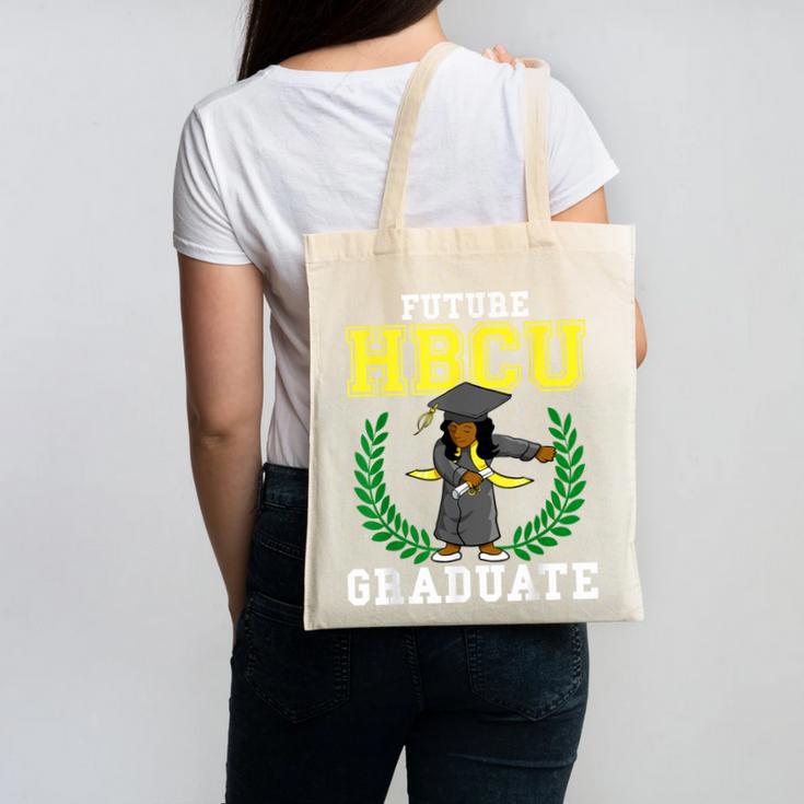 Future HBCU Graduation Shirt College Flossing Girl Tee Canvas Tote Bag