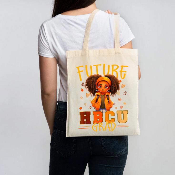 Girl Future HBCU Graduate Afro College Graduation Kids Canvas Tote Bag