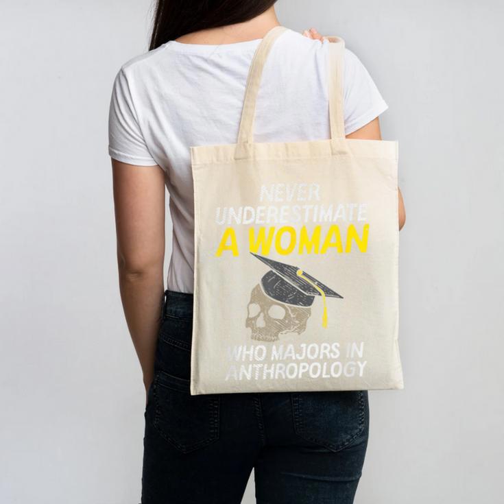 Graduation Student Who Majors In Anthropology Canvas Tote Bag