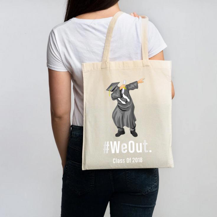 Graduation T-Shirt Dabbing Graduation We Out Class Of 2018 Canvas Tote Bag