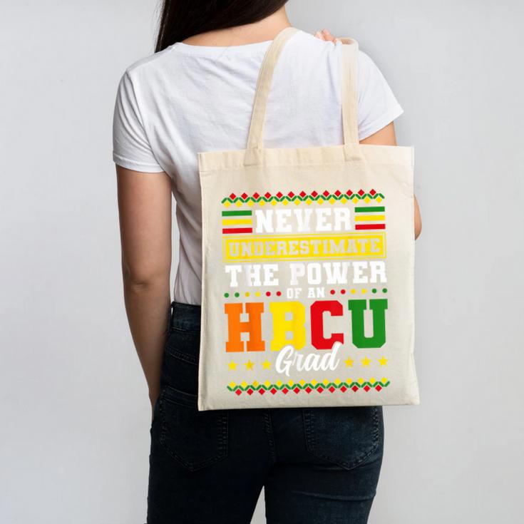 HBCU Grad Historically College Graduation Canvas Tote Bag